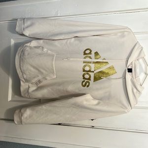 Girls Adidas Hooded Sweatshirt